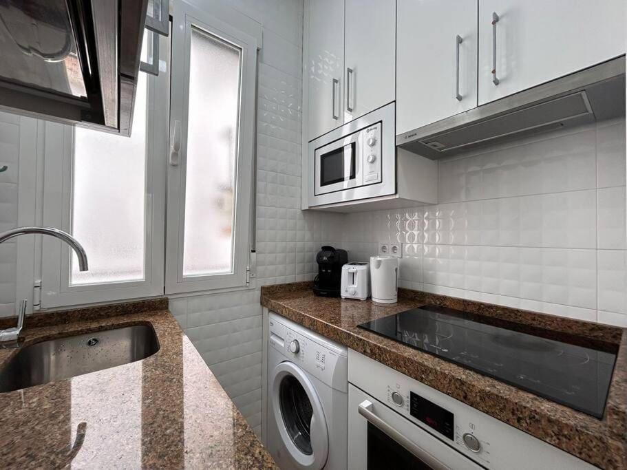 Flat In The Barrio De Las Delicias, Madrid Exterior foto